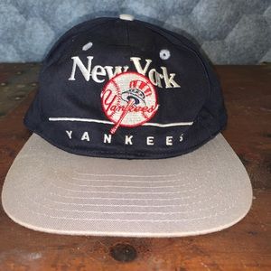 Vintage Retro New York Yankees Snapback Hat